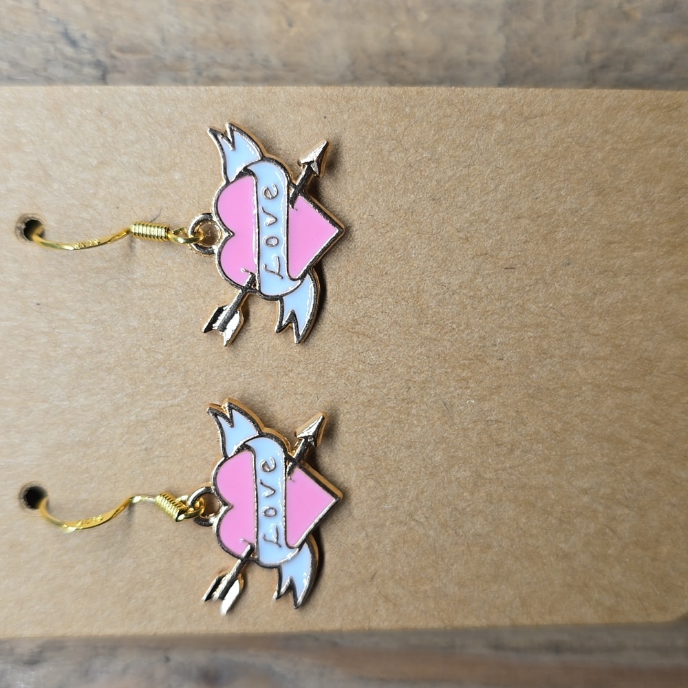 Valentine's Day Heart Earrings